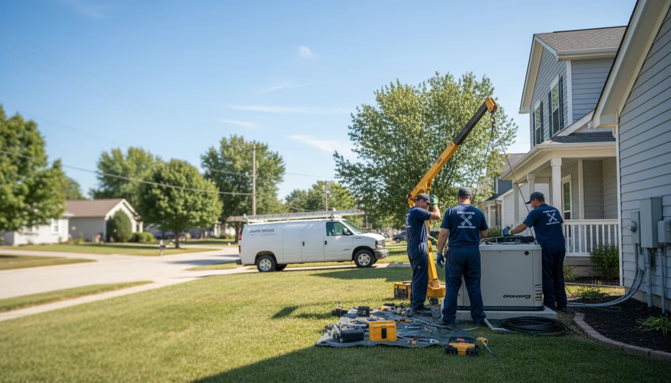 Generator Installation in Lacassine, LA near me